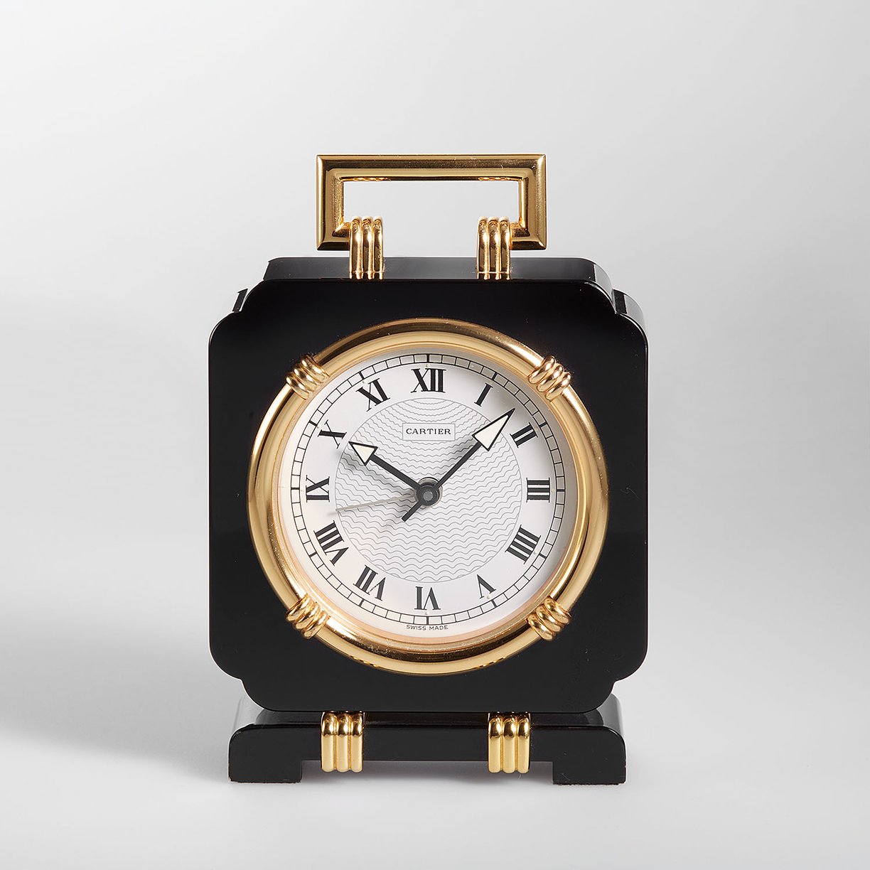 Cartier Reisewecker Onyx, 1 von 5